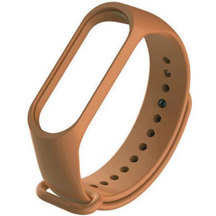 Силіконовий ремінець BeCover для Xiaomi Mi Smart Band 7 Brown (709778)