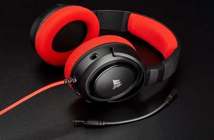 Гарнiтура Corsair HS35 Red (CA-9011198-EU)