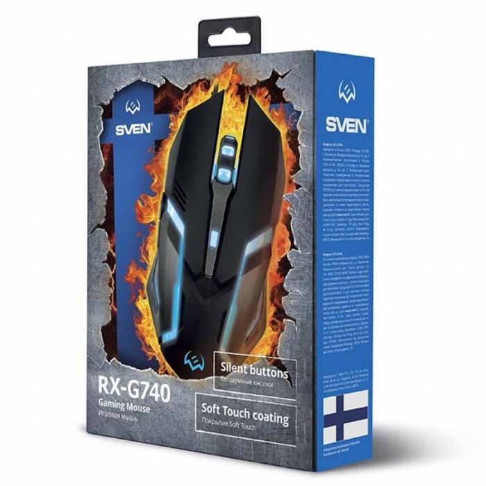 Мишка Sven  RX-G740 Black USB