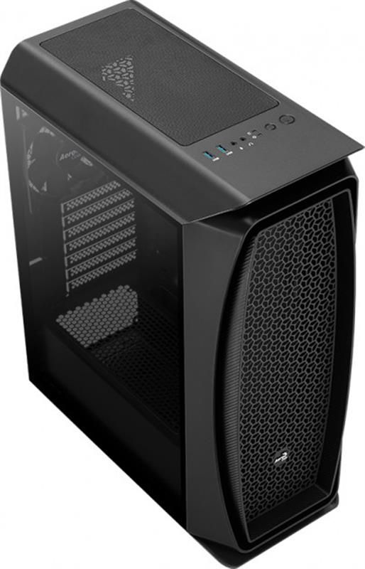 Корпус AeroCool Aero One (Aero One-G-BK-v1) Black без БЖ