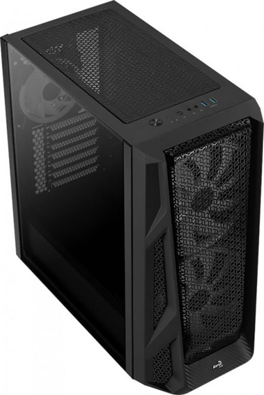 Корпус AeroCool AirHawk Duo ARGB (AirHawk Duo-G-BK-v1) Black без БЖ