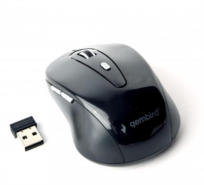 Мишка бездротова Gembird MUSW-6B-01 Black USB