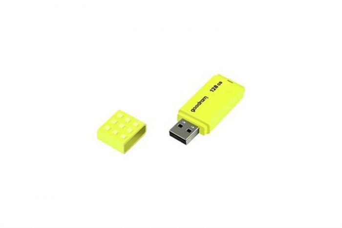 Флеш-накопичувач USB 128GB GOODRAM UME2 Yellow (UME2-1280Y0R11)