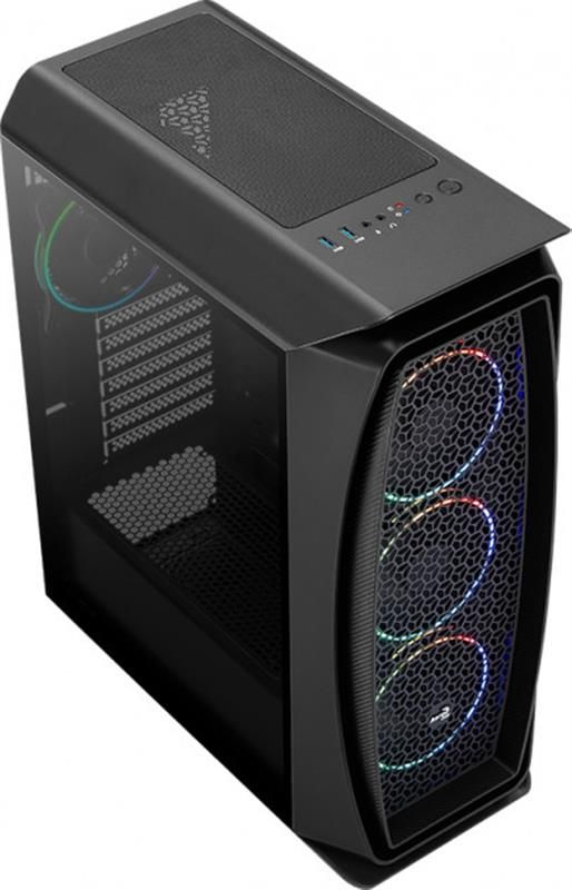 Корпус AeroCool Aero One Eclipse ARGB (Aero One Eclipse-G-BK-v1) Black без БЖ