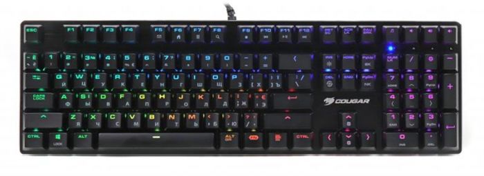 Клавіатура Cougar Vantar MX Red Switches Black USB