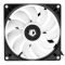 Вентилятор ID-Cooling NO-9215 PWM, 92x92x15мм, 4-pin, чорно-білий