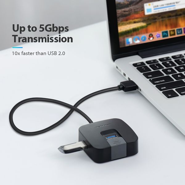 USB-хаб Vention CHBBD 4 ports