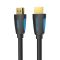 Кабель Vention HDMI - HDMI, M/M, 3 м, v2.0, чорний (VAA-M02-B300)