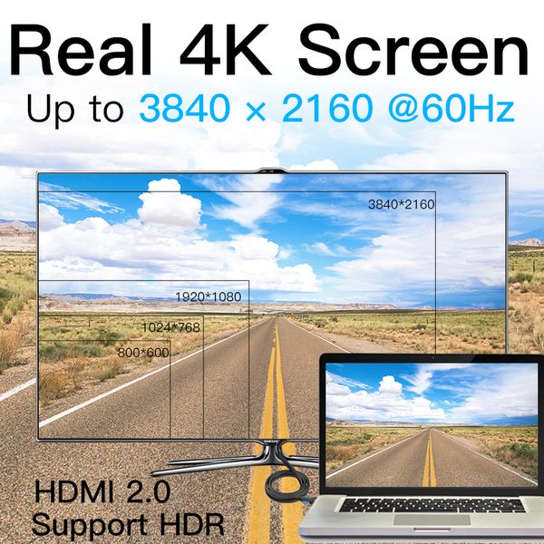 Кабель Vention HDMI-HDMI, 2 m, v2.0 (VAA-M02-B200)