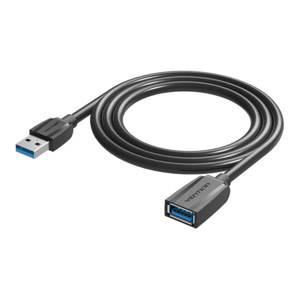 Кабель Vention OTG USB3.0 AF - USB3.0 AM, 3 m, Black (VAS-A45-B300)