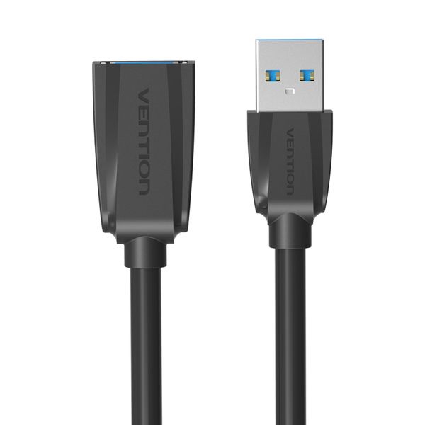 Кабель Vention OTG USB3.0 AF - USB3.0 AM, 3 m, Black (VAS-A45-B300)