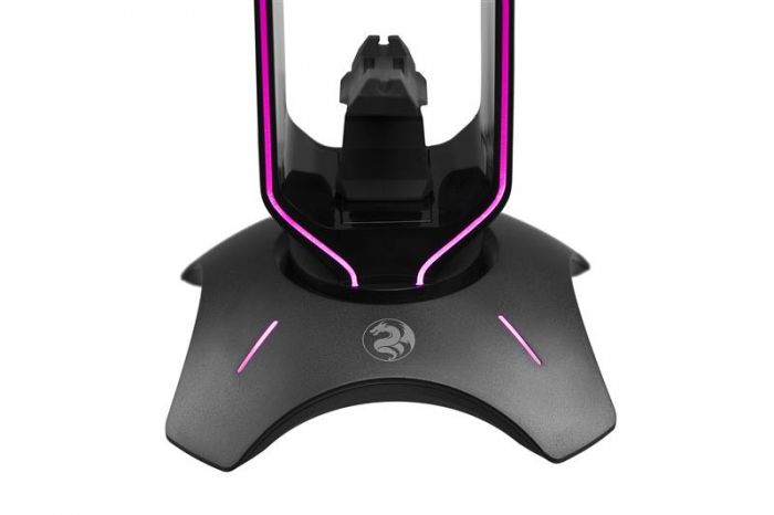 Підставка для гарнітури 3 в 1 2E Gaming Headset Stand RGB USB Black (2E-GST310UB)