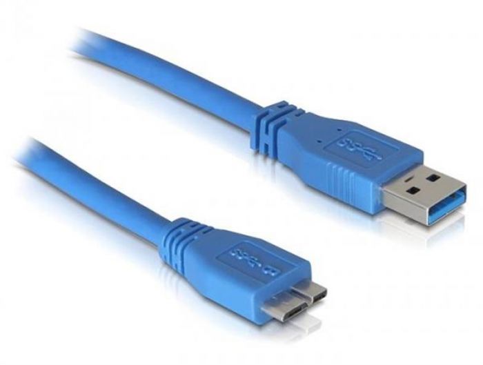 Кабель ATcom USB 3.0 AM/MicroBM 1,8 м blue