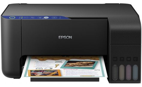 Багатофункційний пристрій А4 кол. Epson L3151 Фабрика друку з WI-FI (C11CG86411)