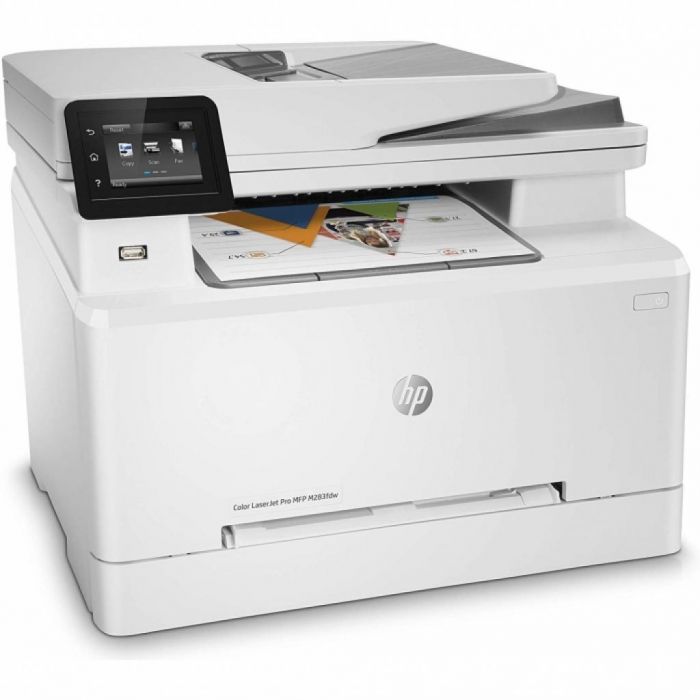 Багатофункціональний пристрій А4 кол. HP Color LaserJet Pro M283fdw з Wi-Fi (7KW75A)