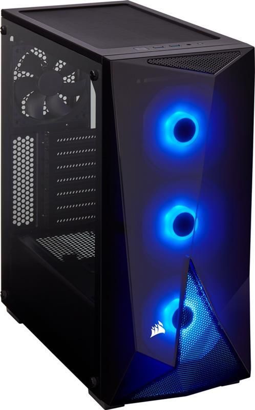 Корпус Corsair Carbide SPEC-Delta RGB Black (CC-9011166-WW) без БЖ