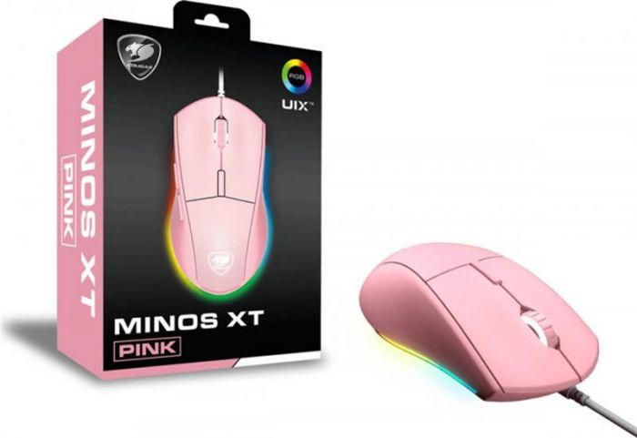 Мишка Cougar Minos XT Pink USB