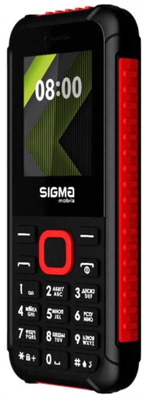 Мобiльний телефон Sigma mobile X-style 18 Track Dual Sim Black/Red