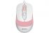 Мишка A4Tech FM10 White/Pink USB