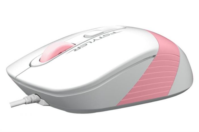 Мишка A4Tech FM10 White/Pink USB