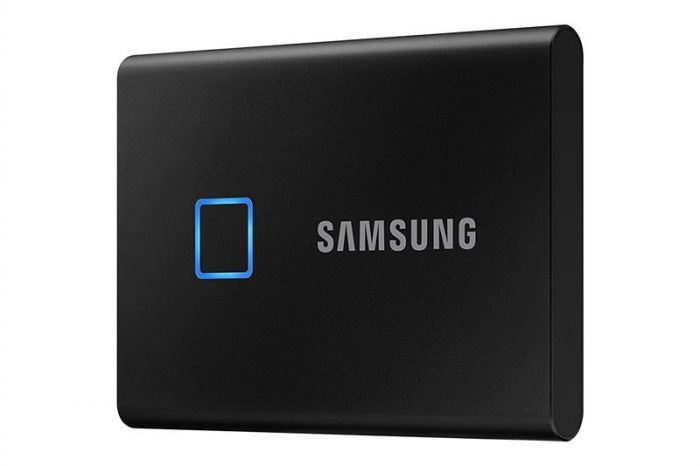 Накопичувач зовнішній SSD 2.5" USB 1.0TB Samsung T7 Touch Black (MU-PC1T0K/WW)