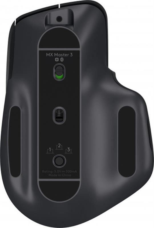 Мишка бездротова Logitech MX Master 3 Advanced Wireless/Bluetooth (910-005710) Black