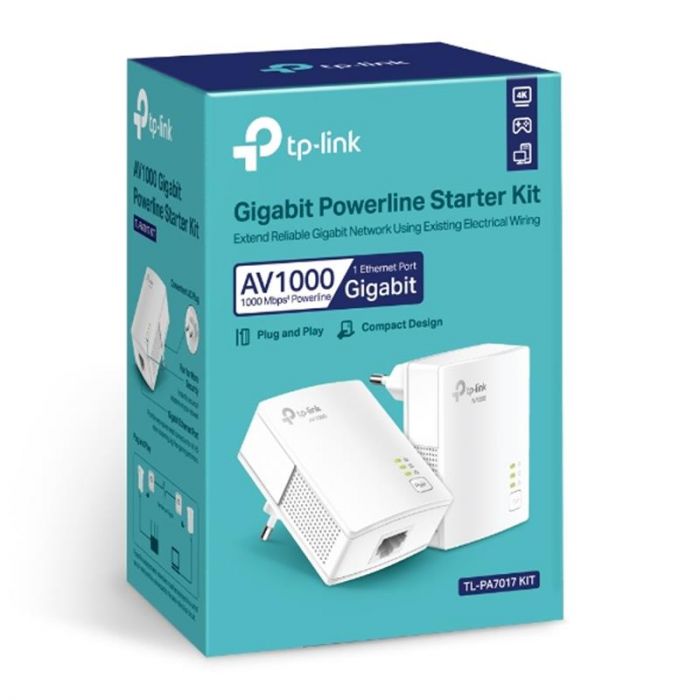 Комплект адаптерів Powerline TP-Link TL-PA7017 KIT