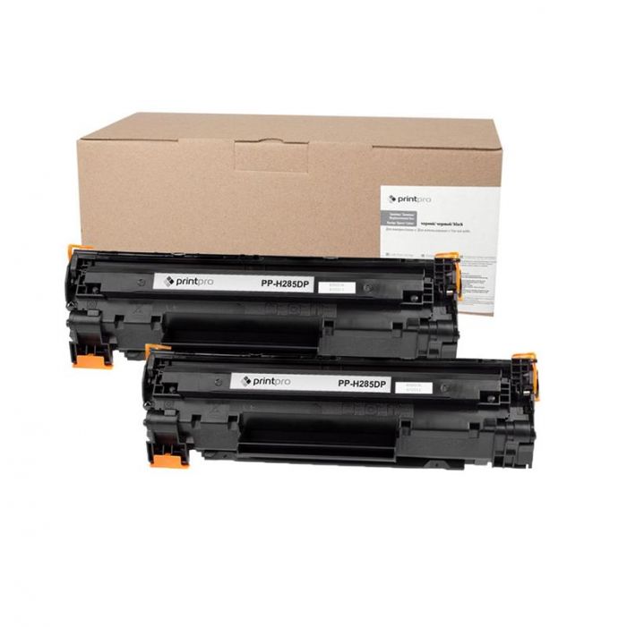 Картридж PrintPro (PP-H285DP) HP LJ P1102/1102W/M1132/M1212NF (CE285A) Dual Pack