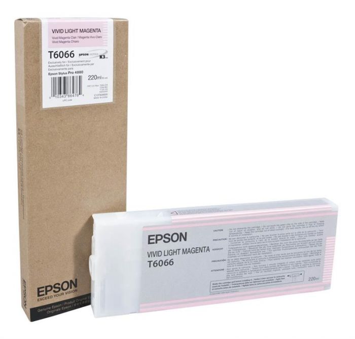 Картридж EPSON (T6066) Stylus Pro 4800/4880 (C13T606600) Vivid Light Magenta