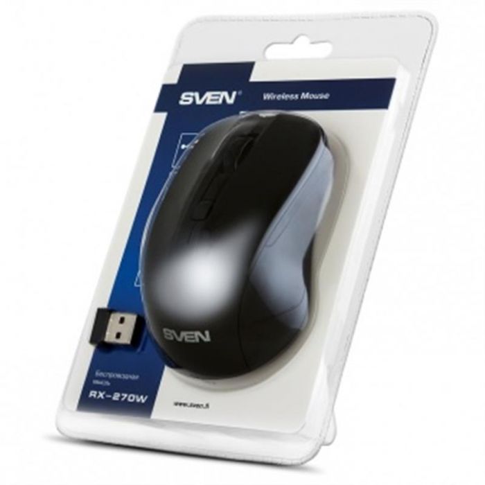 Мишка бездротова Sven RX-270W Black USB