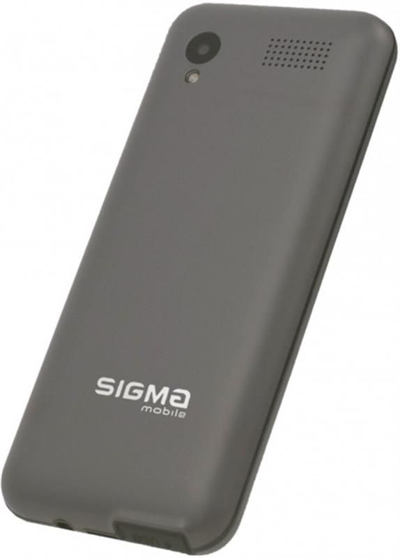 Мобiльний телефон Sigma mobile X-style 31 Power Dual Sim Grey