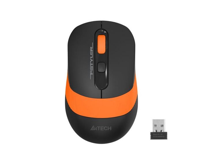 Мишка бездротова A4Tech FG10S Orange/Black USB