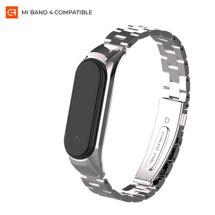 Ремінець Armorstandart Metal для Xiaomi Mi Band 4/3 Silver (ARM55550)