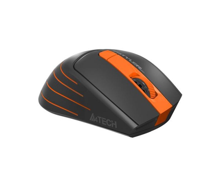 Миша бездротова A4Tech FG30S Orange/Black USB