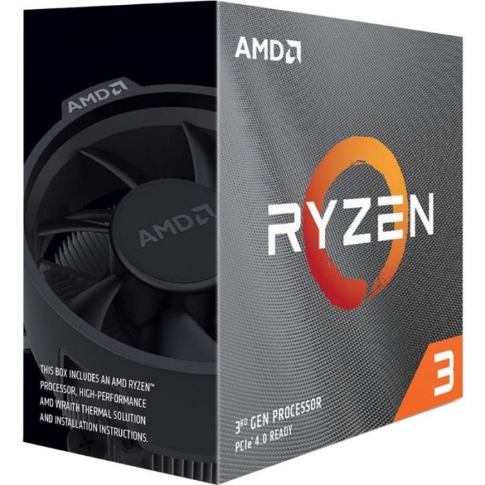 Процесор AMD Ryzen 3 3100 (3.6GHz 16MB 65W AM4) Box (100-100000284BOX)