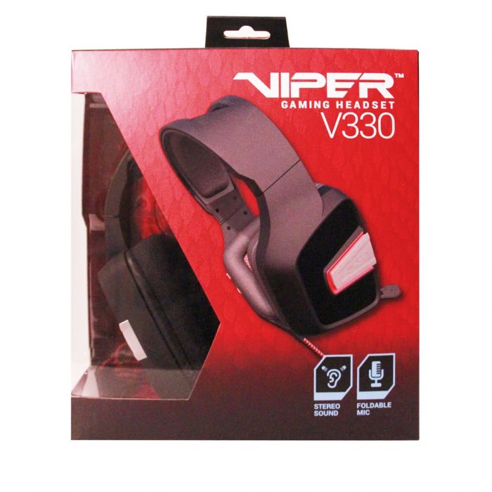 Гарнітура Patriot Viper V330 Stereo Gaming Headset Black (PV3302JMK)