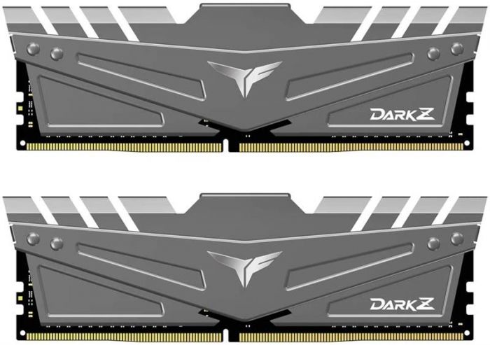 Модуль пам`ятi DDR4 2x16GB/3200 Team T-Force Dark Z Gray (TDZGD432G3200HC16CDC01)