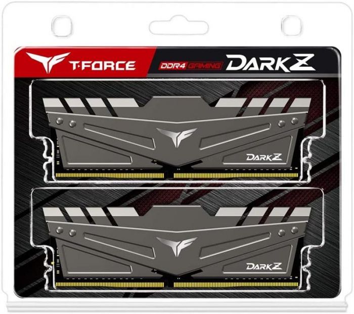 Модуль пам`ятi DDR4 2x16GB/3200 Team T-Force Dark Z Gray (TDZGD432G3200HC16CDC01)