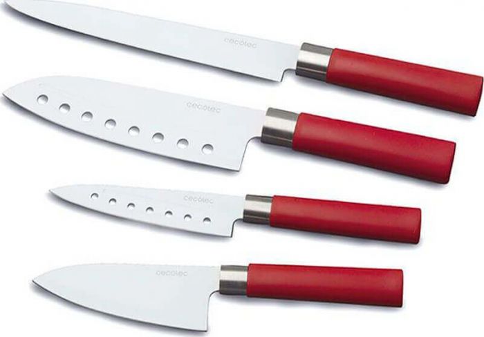 Набір ножів Cecotec 4 Santoku Ceramic-Coated Kit CCTC-01003 (8435484010030)