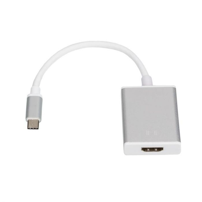 Кабель Atcom USB Type-C - HDMI (M/F), 0.1 м, White (13888)