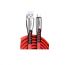 Кабель ColorWay USB-Lightning, 2.4А, 1м, Red (CW-CBUL010-RD)