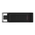Флеш-накопичувач USB3.2 128GB Type-C Kingston DataTraveler 70 Black (DT70/128GB)