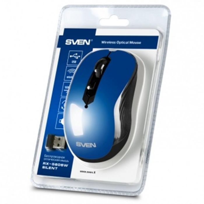 Мишка бездротова Sven RX-560SW Blue USB