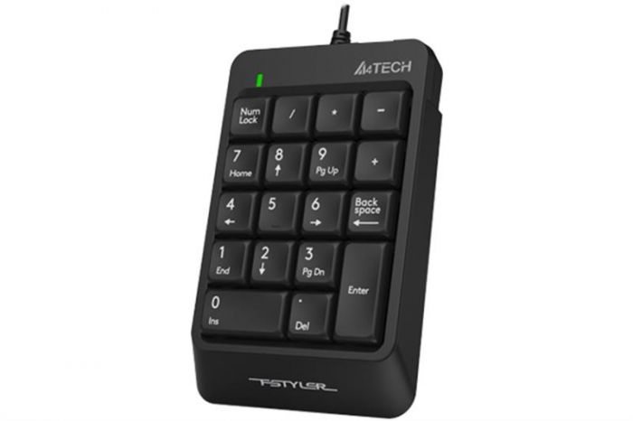 Цифровий клавiатурный блок A4Tech FK13P Black USB