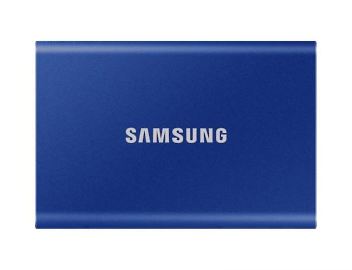 Накопичувач зовнішній SSD 2.5" USB 2.0TB Samsung T7 Indigo Blue (MU-PC2T0H/WW)