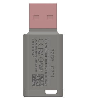 Флеш-накопичувач USB3.2 32GB Team C201 Pink (TC201332GK01)