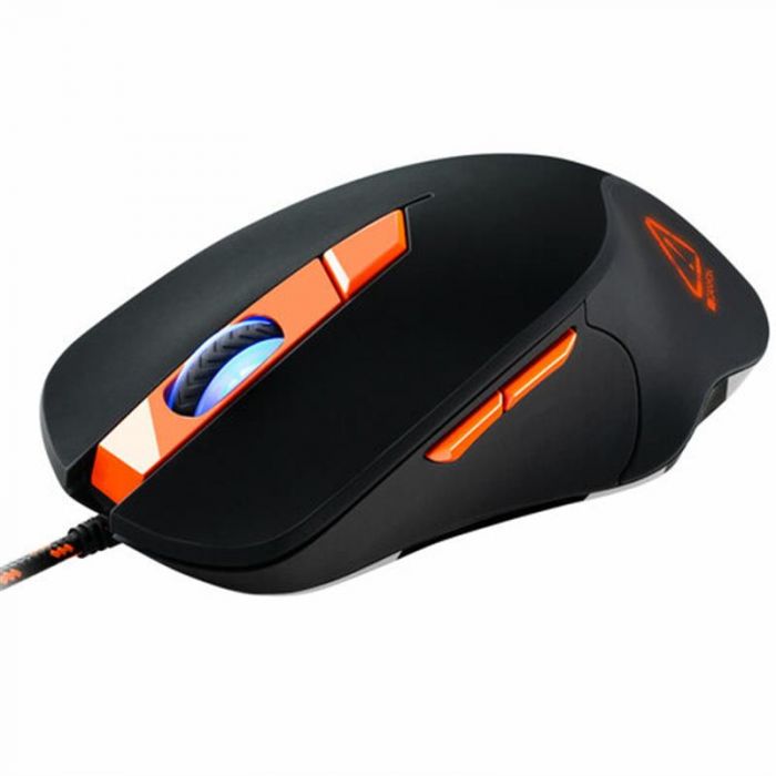 Миша Canyon Eclector CND-SGM03RGB Black/Orange USB