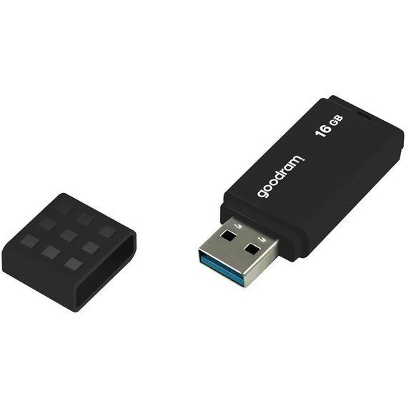 Флеш-накопитель USB3.0 16GB GOODRAM UME3 Black (UME3-0160K0R11)