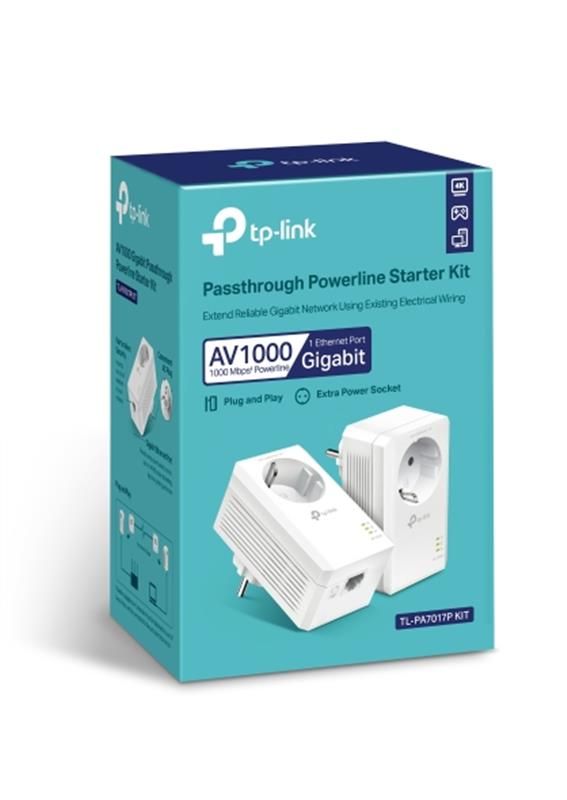 Комплект адаптерів Powerline TP-Link TL-PA7017p KIT 