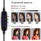 Кільцева USB LED-лампа Puluz PKT3035 10" + штатив 1.1 м (PKT3035)